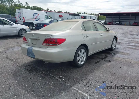 2005 Lexus Es 330 z USA, uszkodzony, nr VIN JTHBA30G255121982